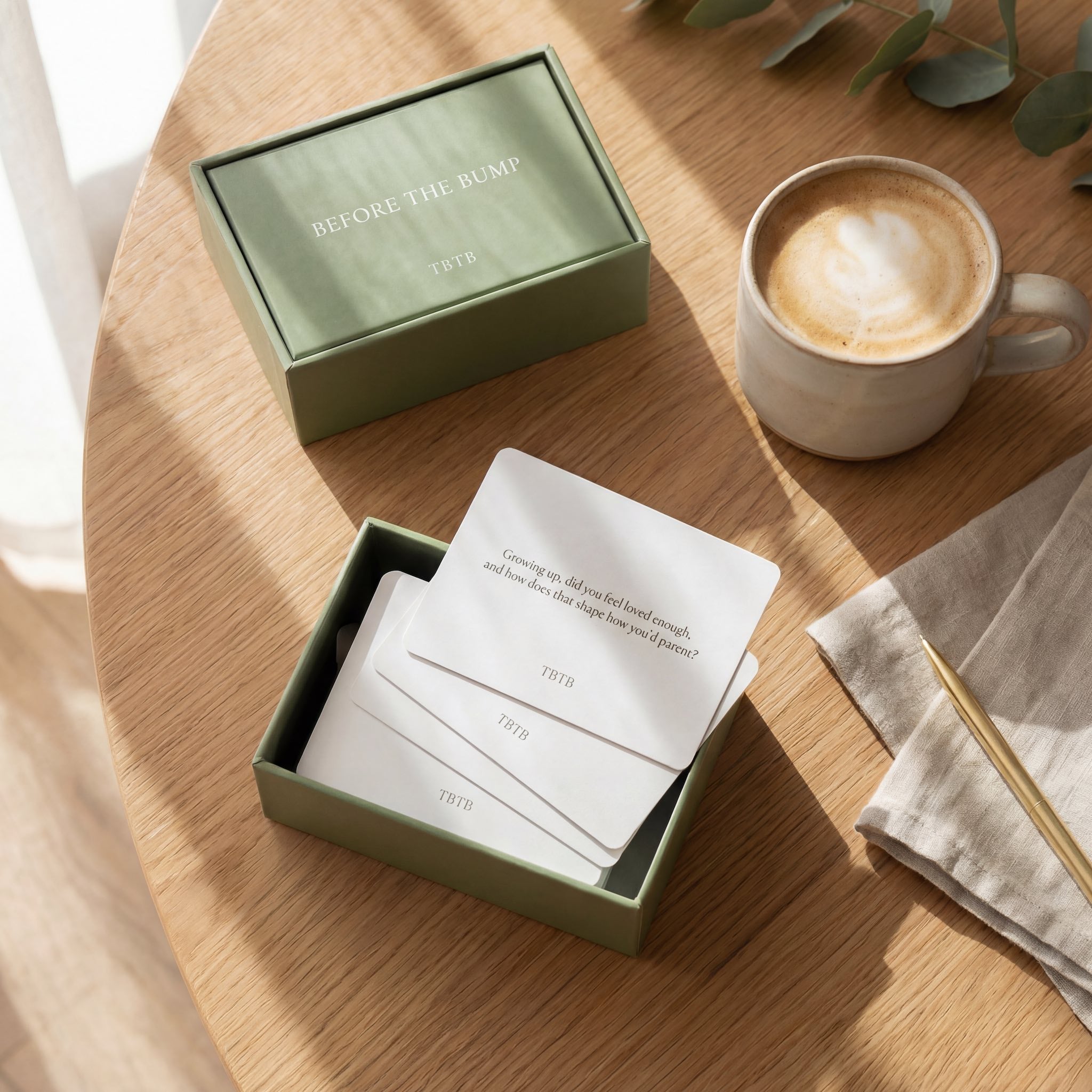 Talks Before The Bump Conversational Cards